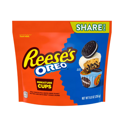 Reese's OREO Milk Chocolate Miniatures Peanut Butter Cups - 9oz