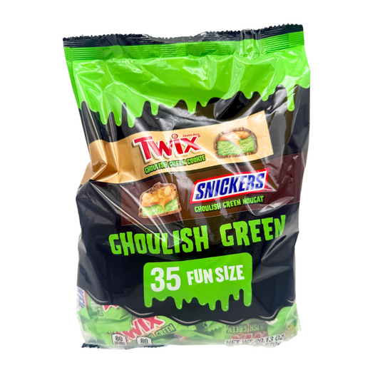 Twix & Snickers Ghoulish Green 35 Piece Asssortment