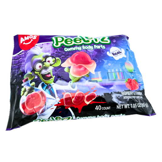 AMOS Peelerz Gummy Body Parts - 7.05oz / 40ct