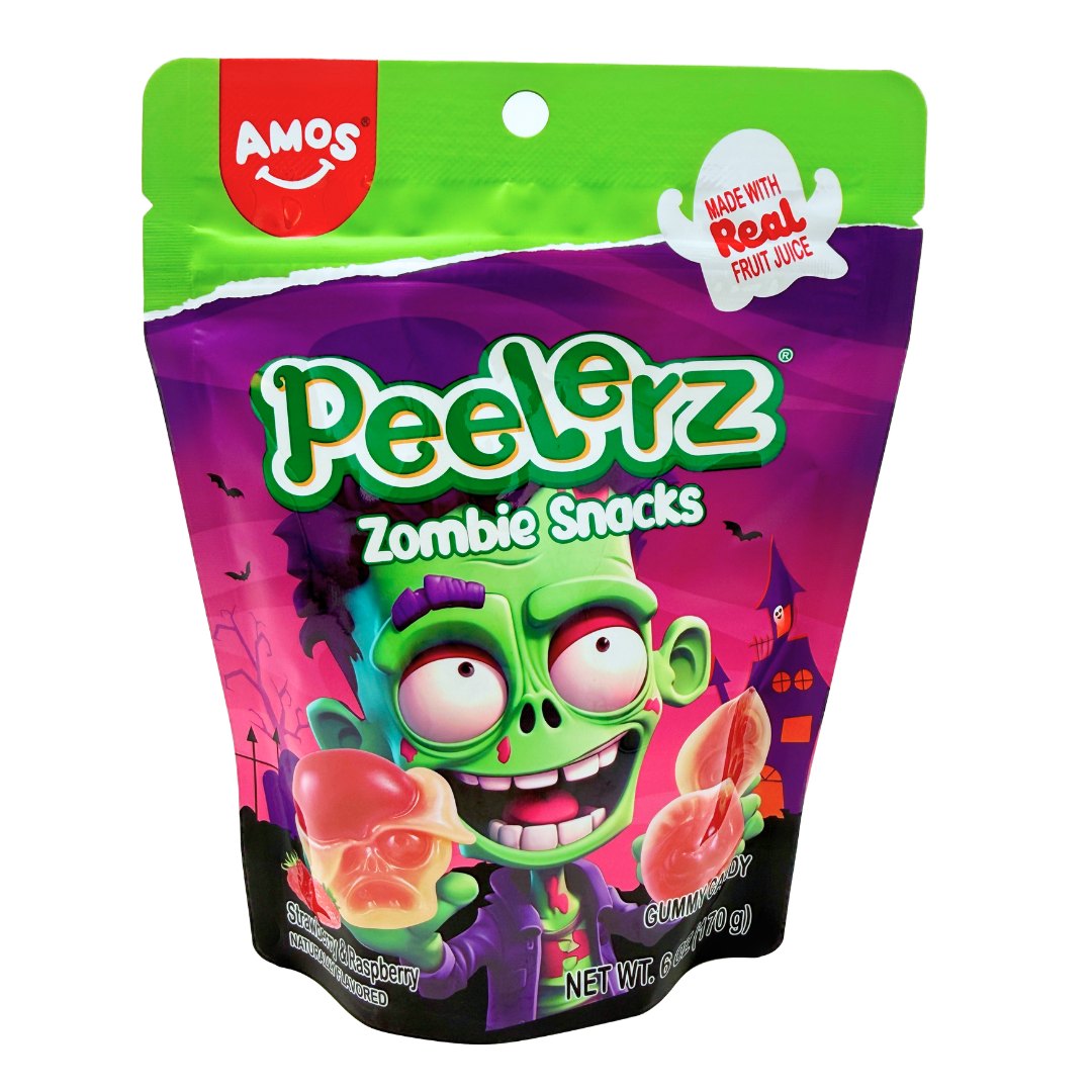 AMOZ Peelerz Gummy Zombie Snacks - 6oz