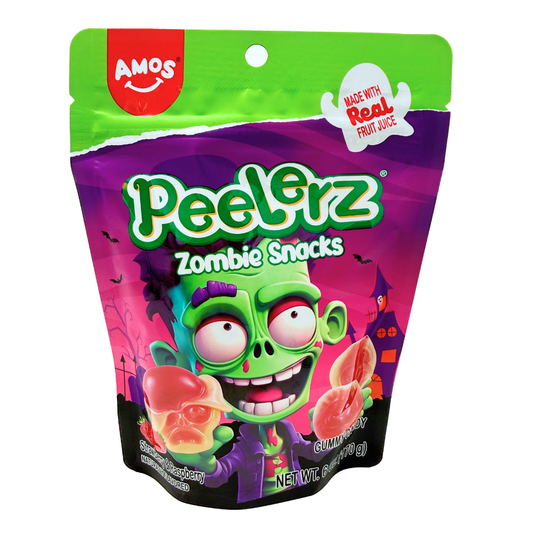 AMOZ Peelerz Gummy Zombie Snacks - 6oz