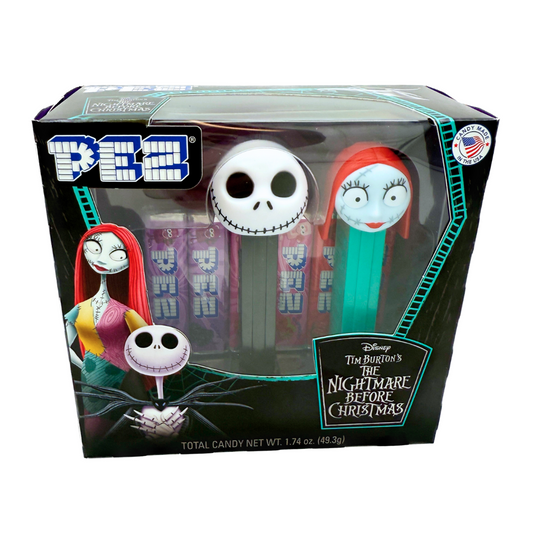 PEZ Nightmare Before Christmas Jack & Sally Gift Pack