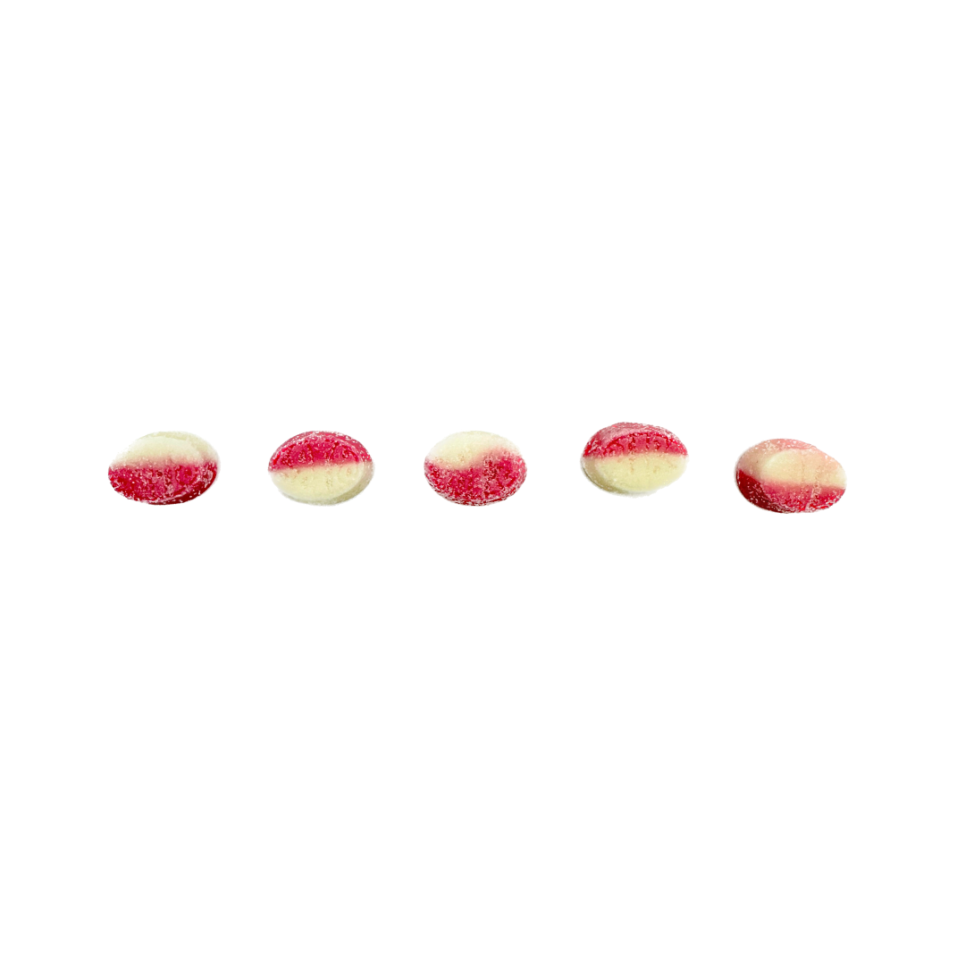 BUBS Goody Strawberry Vanilla Sour Ovals - 90g