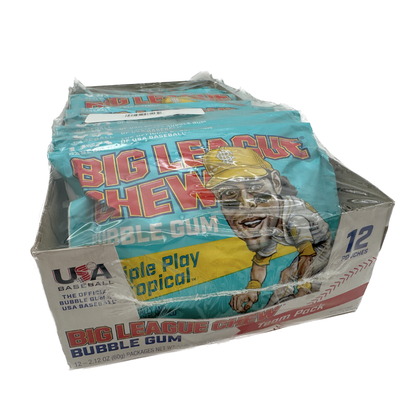 Big League Chew Triple Play Tropical - 2.12oz / 12ct