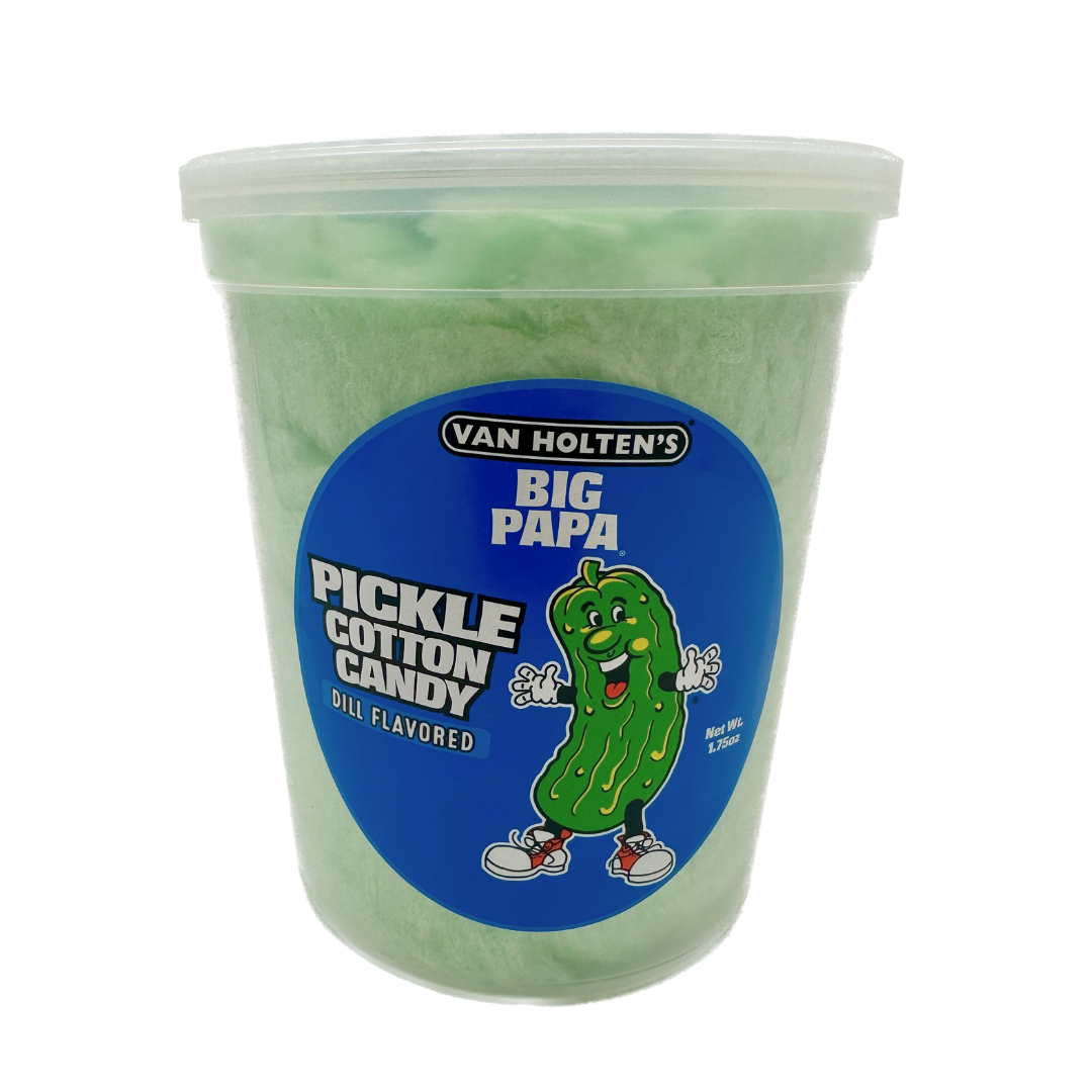 Van Holten's Big Papa Dill Pickle Flavored Cotton Candy - 1.75oz