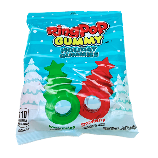 Ring Pop Holiday Gummies - 3.4oz