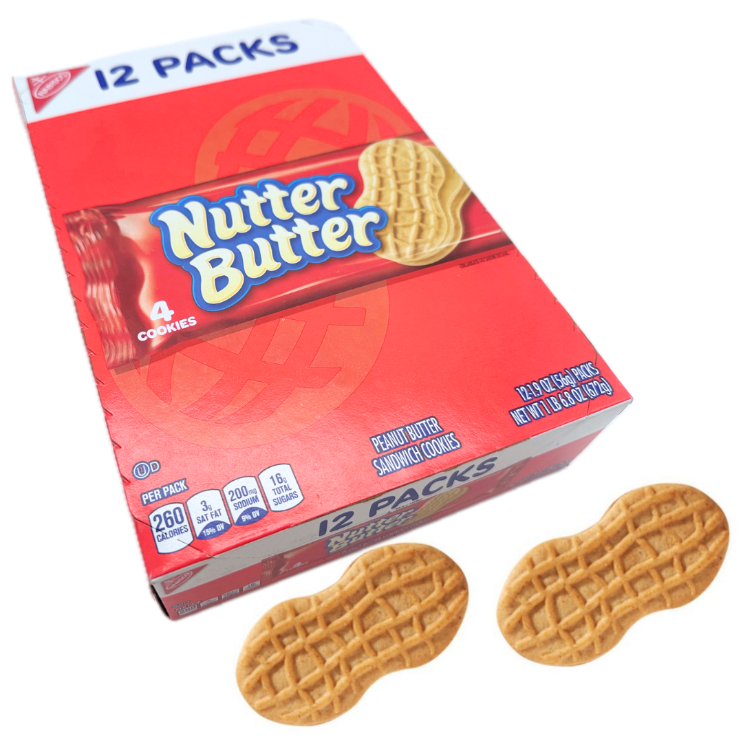 Nutter Butter Cookies - 1.9oz / 12ct