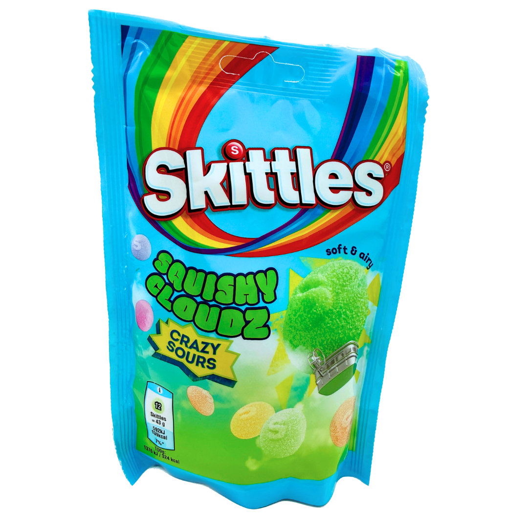 Skittles Squishy Cloudz Crazy Sours - 94g