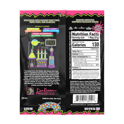 Rotten Sour Gummy Cruncheez - 1.8oz