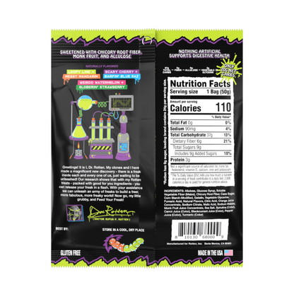 Rotten Sour Gummy Worms - 1.8oz