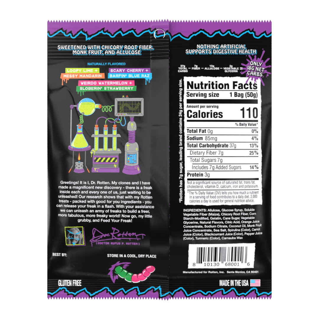 Rotten Original Gummy Worms - 1.8oz