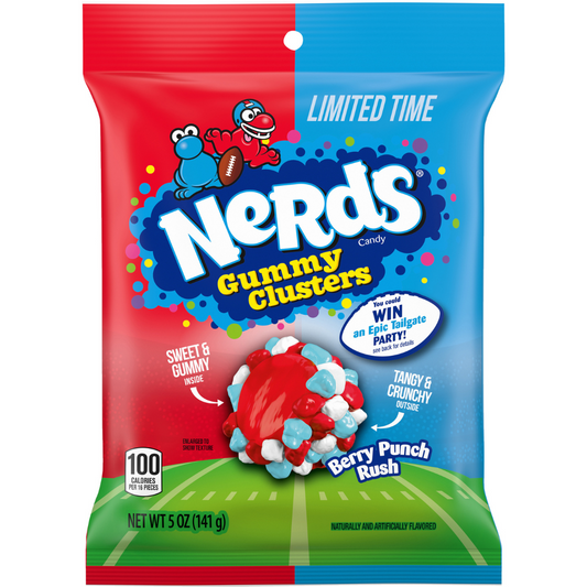 Nerds Berry Punch Rush Gummy Clusters - 5oz