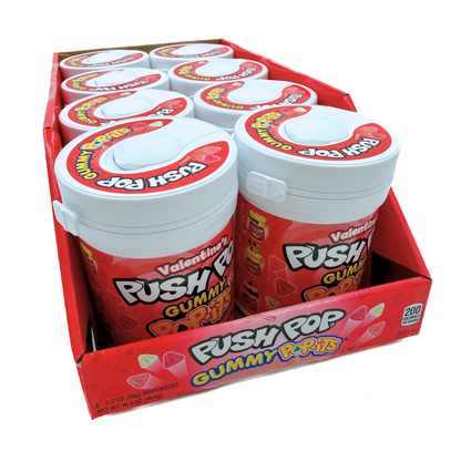 Valentine's Push Pops Gummy Pop-Its - 8ct