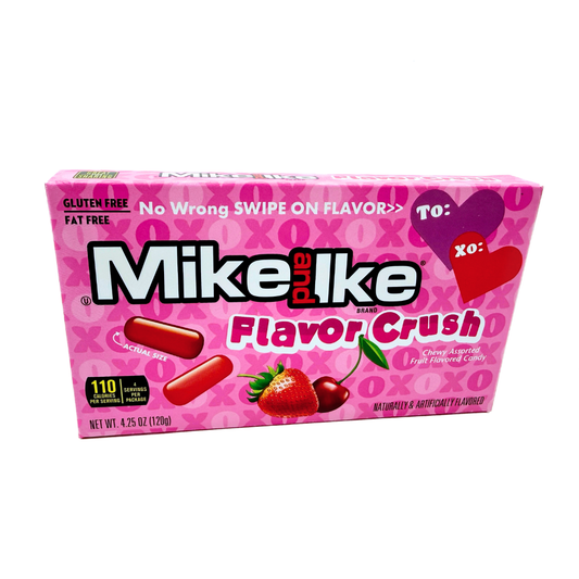 Mike & Ike Flavor Crush Valentine's Candy - 4.25oz