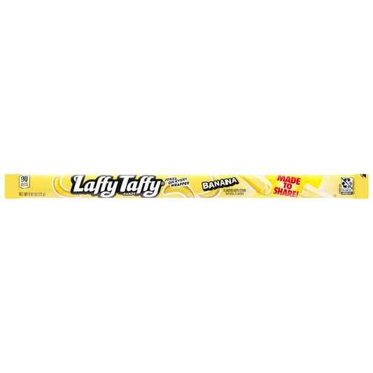 Laffy Taffy Banana Ropes - 0.81oz / 24ct