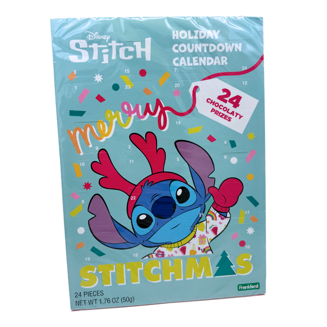Disney Stitch Holiday Countdown Calendar - 1.76oz