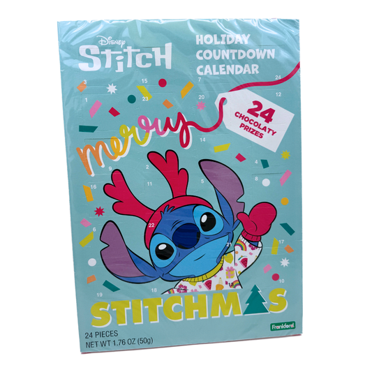 Disney Stitch Holiday Countdown Calendar - 1.76oz
