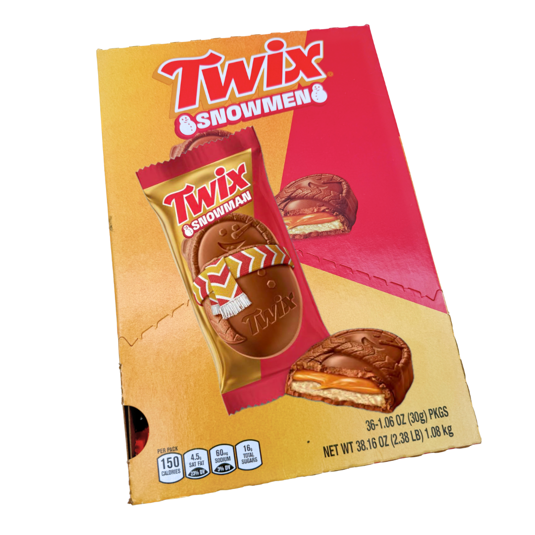 TWIX Snowmen - 1.06oz / 36ct