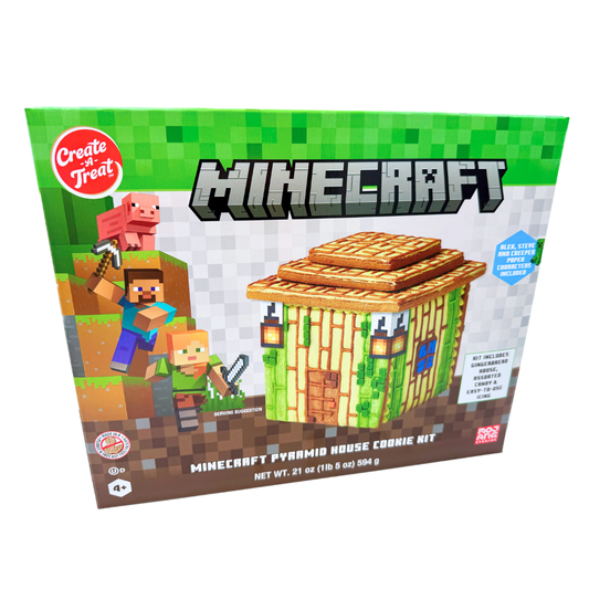 Minecraft Pyramid House Cookie Kit - 21oz