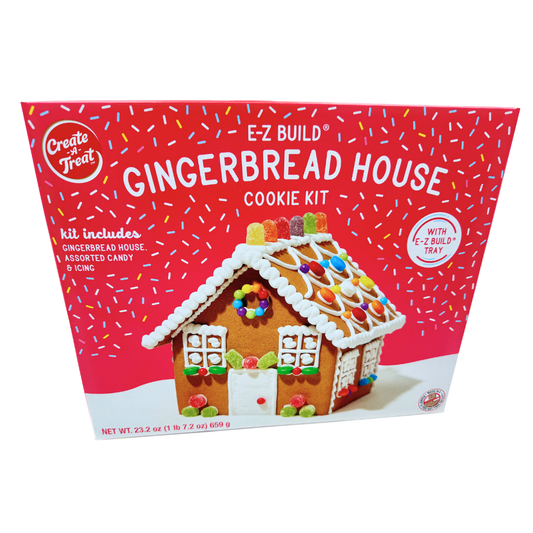 E-Z Build Gingerbread House Cookie Kit - 23.2oz