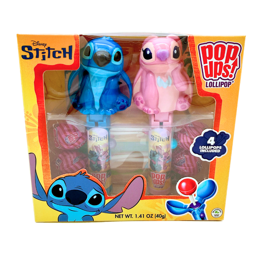 Stitch Pop Ups Lollipops - 2pk