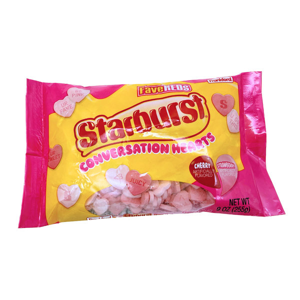 Starburst Fave Reds Conversation Hearts - 9oz – Blair Candy Company