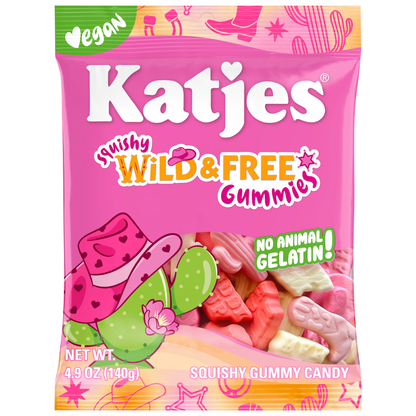 Katjes Squishy Wild & Free Gummies - 4.9oz