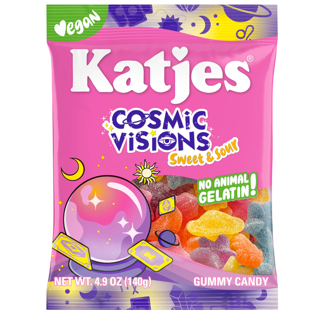 Katjes Cosmic Visions Sweet & Sour Gummies - 4.9oz