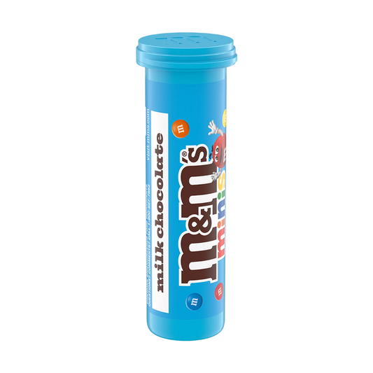M&M's Milk Chocolate Minis Tubes 1.77oz / 24ct
