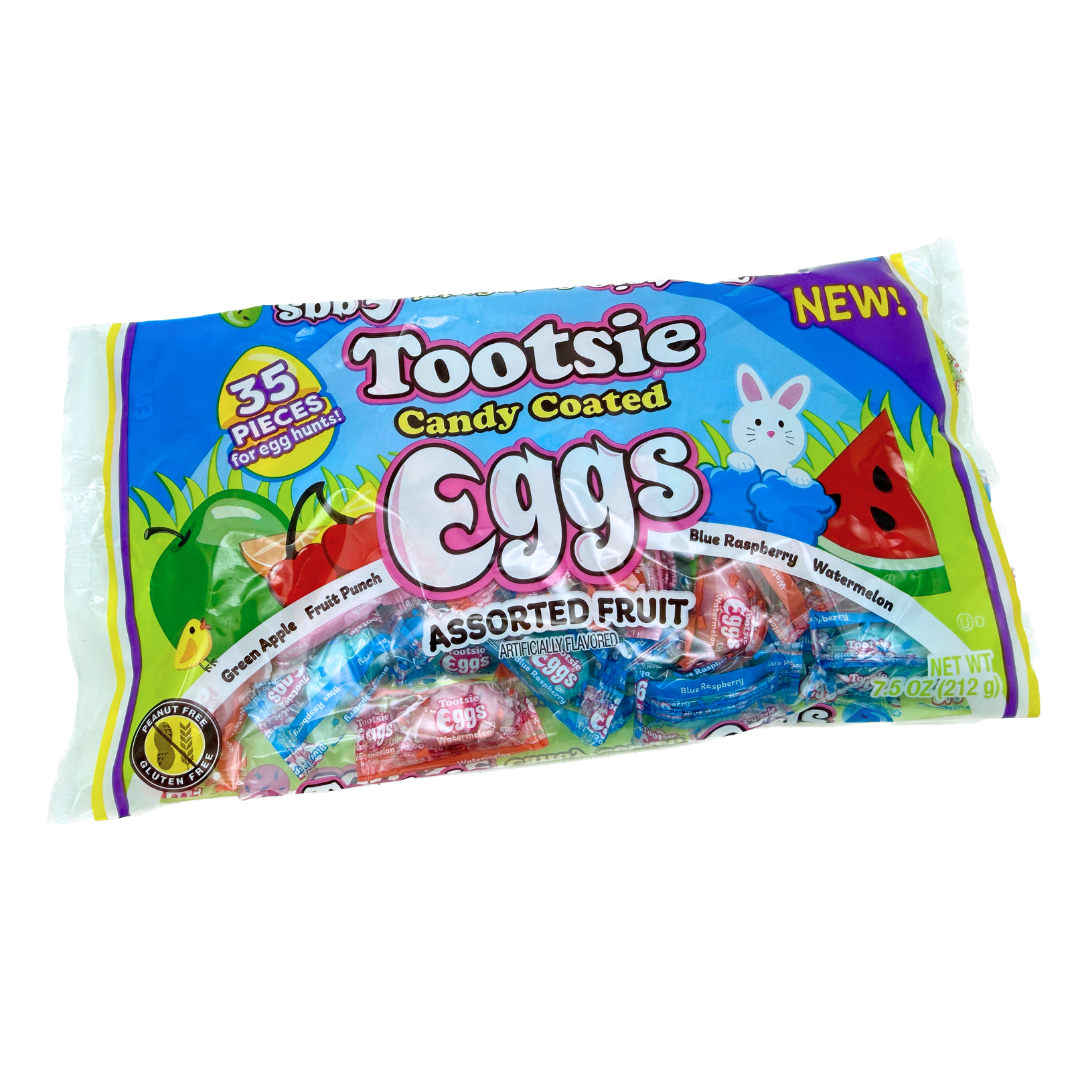 Tootsie Candy Coated Eggs - 35pc
