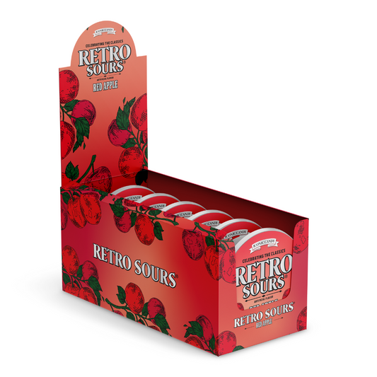 Retro Sours Apple Hard Candy - 2.12oz / 8ct