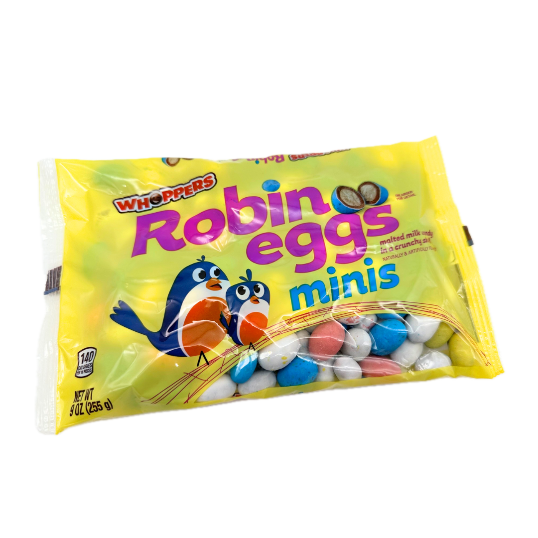 Robin Faulds Mini Whopper Mini Robin Eggs 9oz: BlairCandy.com – Blair Candy Company