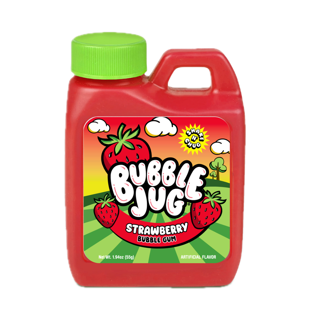 Bubble Jug Strawberry Bubble Gum - 1.94oz / 12ct