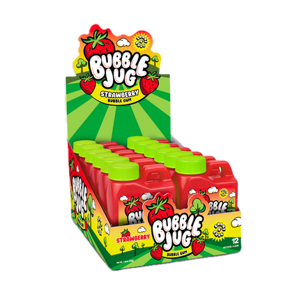 Bubble Jug Strawberry Bubble Gum - 1.94oz / 12ct