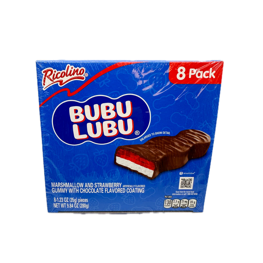 Ricolino Bubu Lubu Bars - 1.23oz / 8ct
