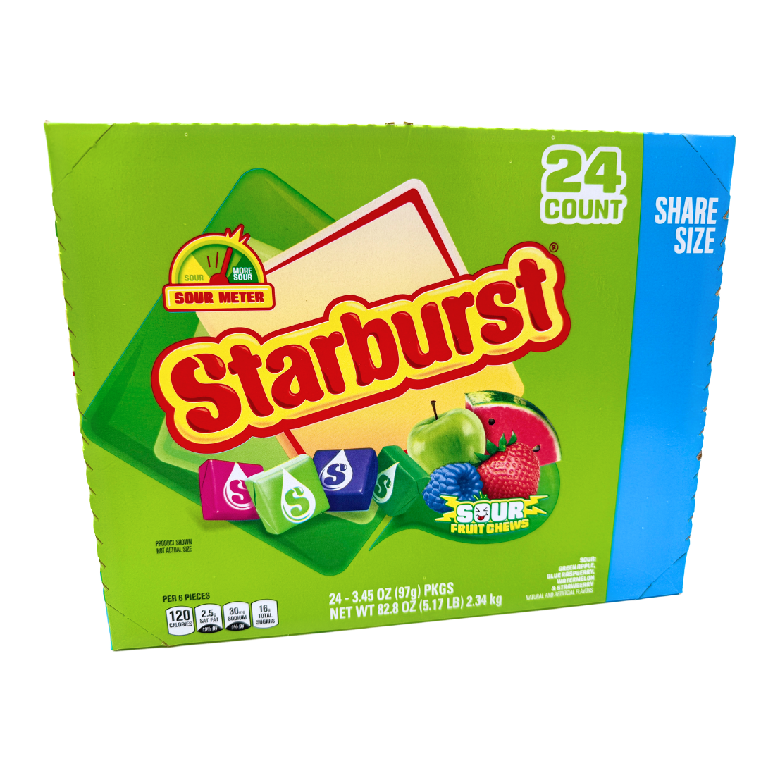 Starburst Sours - 3.45oz / 24ct