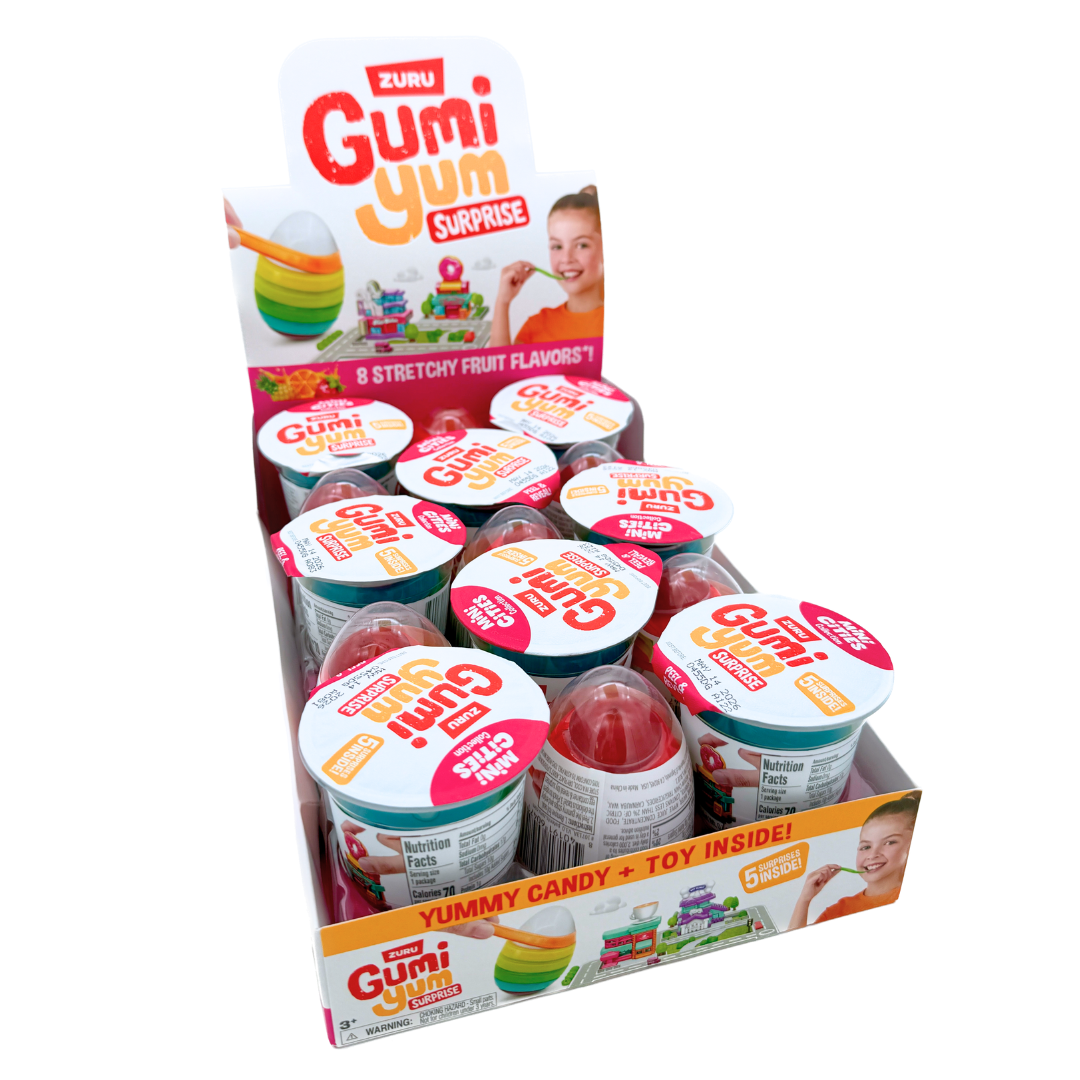 Gumi Yum Surprise Mini City Pink Series - 15ct