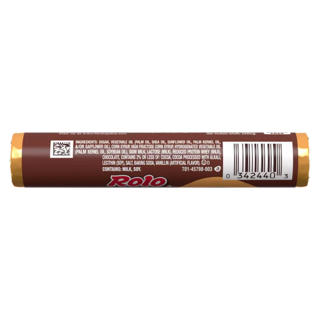 One Rolo Candy Rolo Creamy Caramels Chocolate Candy - 1.7oz / 18ct – Blair Candy Company