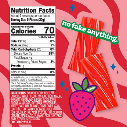 Joyride Classic Strawberry Twists - 3.5oz