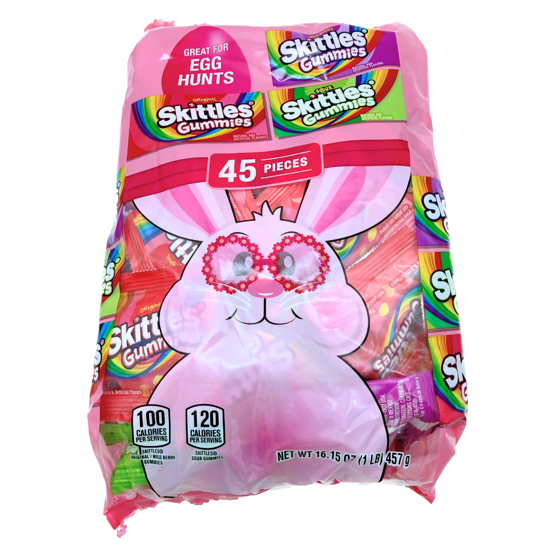 Skittles Gummies 45-piece Easter Egg Hunt Assortment - 16.15oz