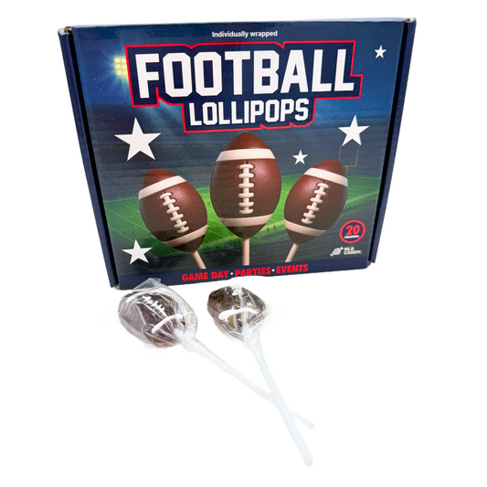 Mini Football Lollipops - 20ct