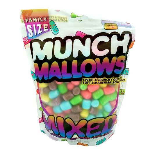 Munch Mallows Mixed Marshmallow Candy - 7oz