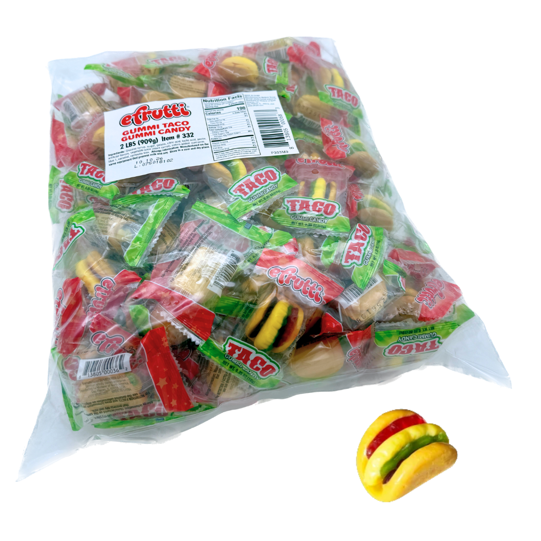efrutti Gummi Tacos - 2lb