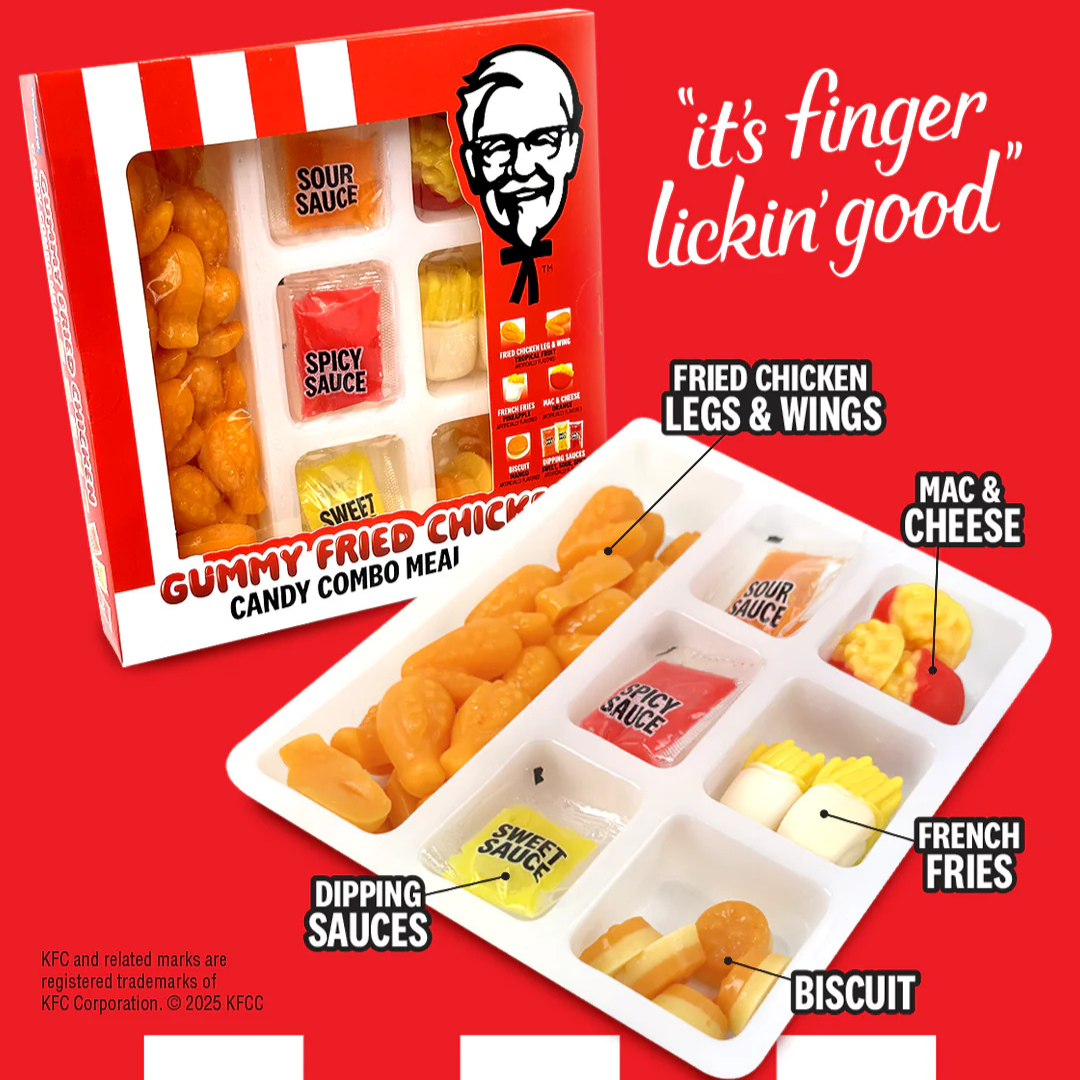 KFC Gummy Fried Chicken Candy Combo Meal - 7.1oz