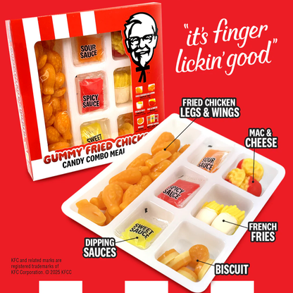 KFC Gummy Fried Chicken Candy Combo Meal - 7.1oz