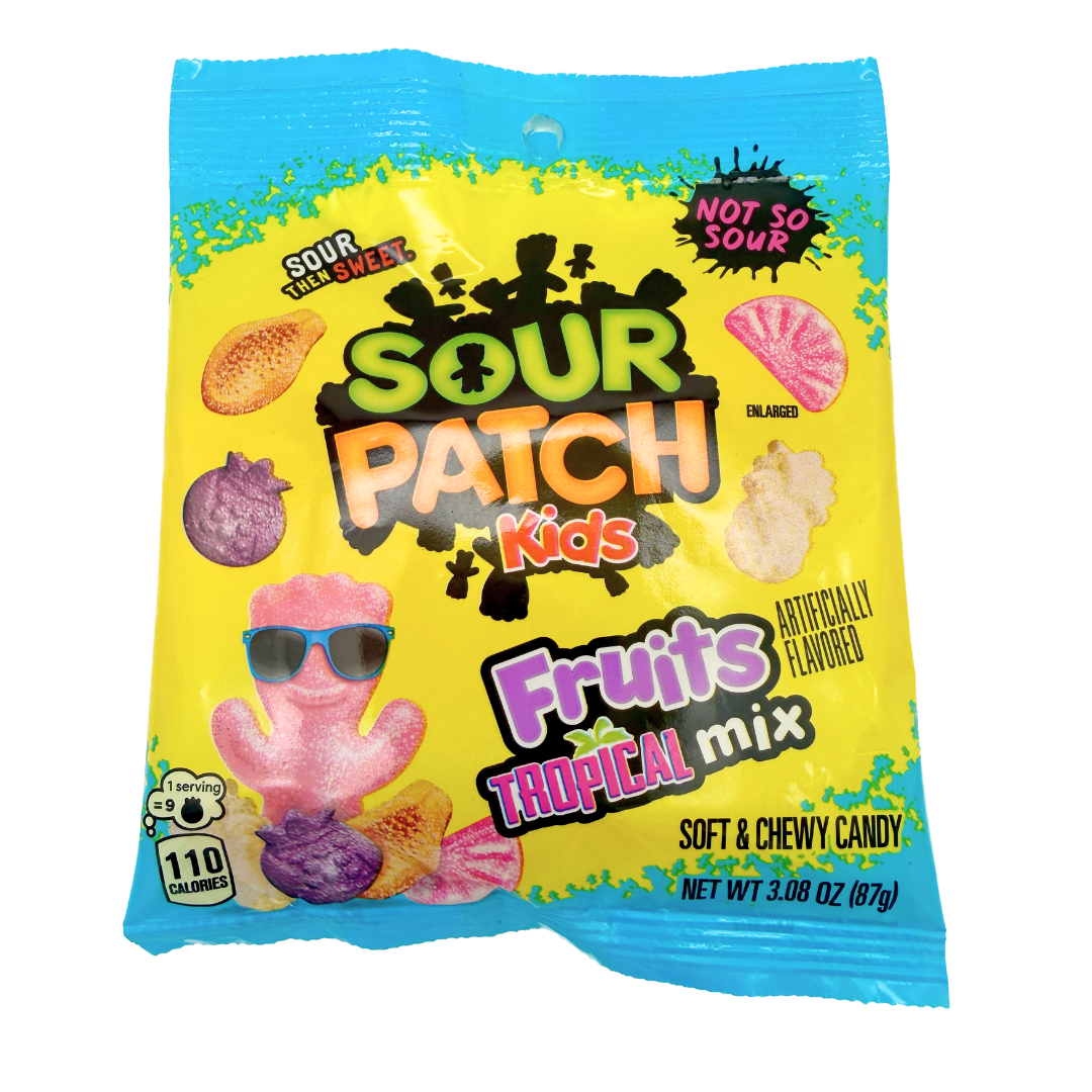 Sour Patch Kids Tropical Fruits Mix - 3.08oz