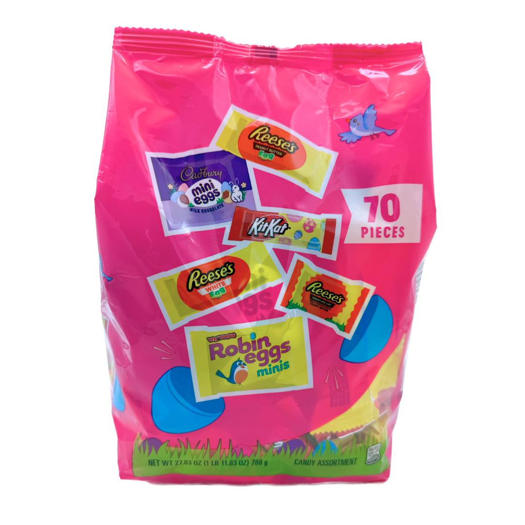Hershey's 70 Piece Easter Egg Hunt Candy Assortment - 27.83oz