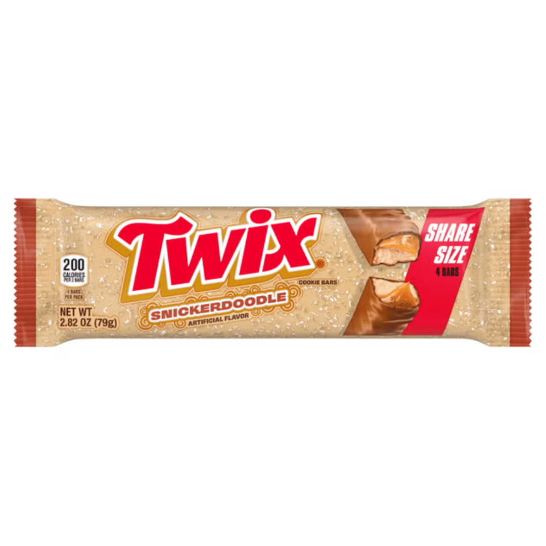 Twix Snickerdoodle Share Size Bars - 2.82oz / 20ct