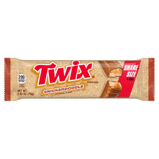 Twix Snickerdoodle Share Size Bars - 2.82oz / 20ct