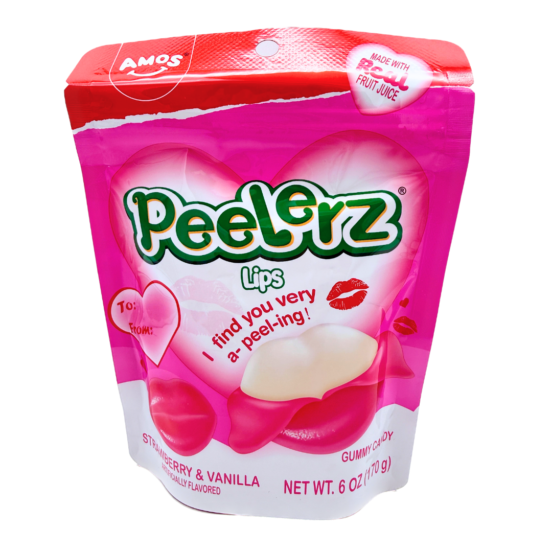 AMOS Peelerz Gummy Lips - 6oz